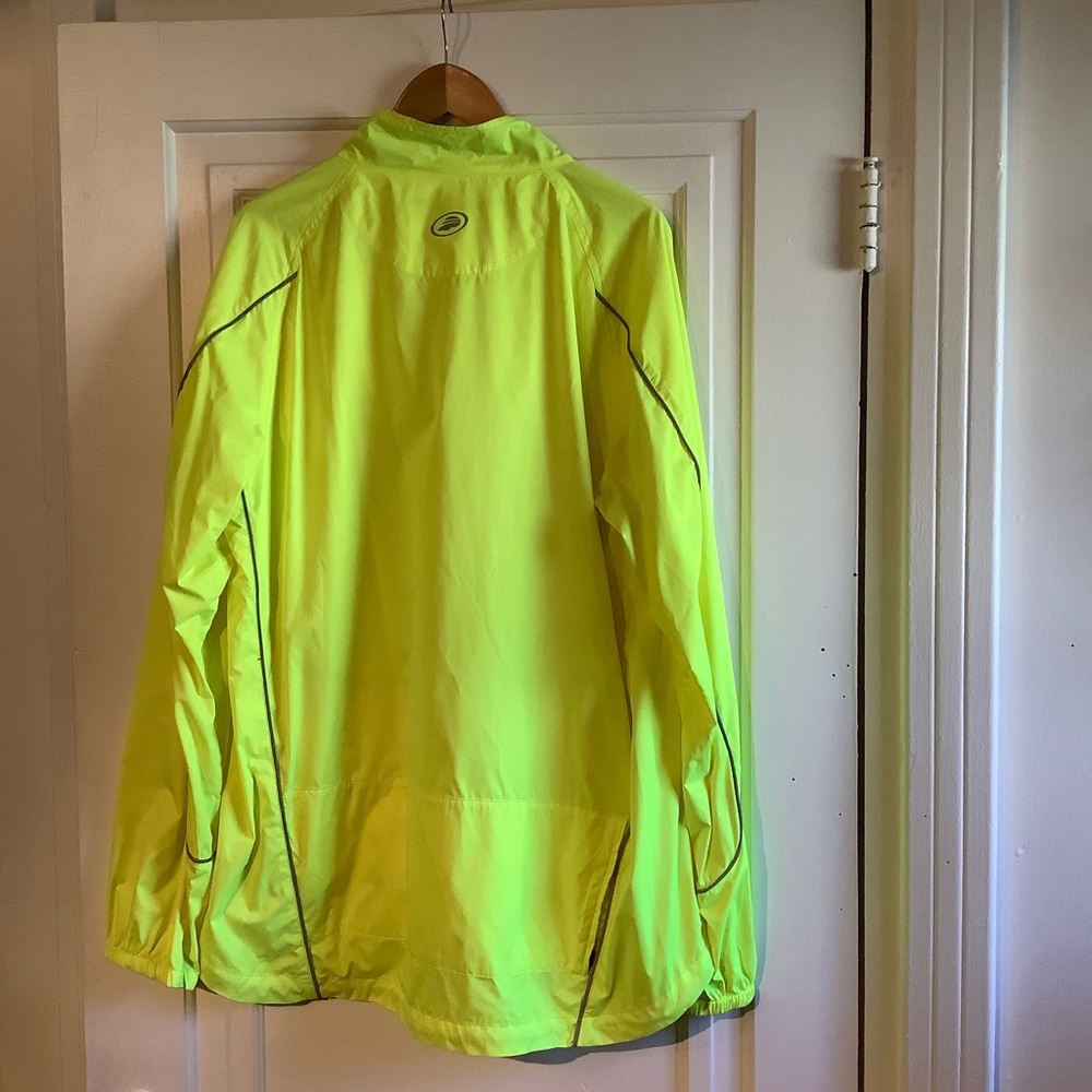 Men’s Neon Yellow Performance Bike Jacket